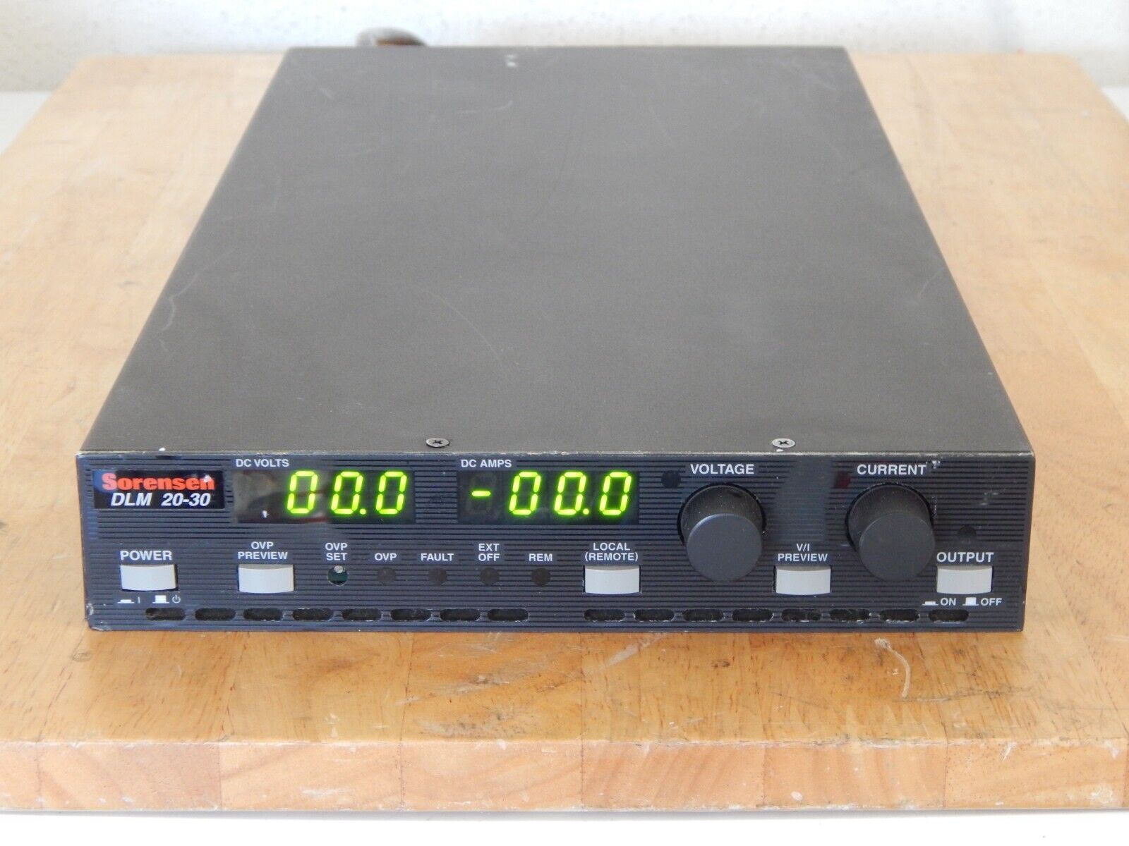 Sorensen Power Supply DLM 20-30 M9G (GPIB), 20Vdc 30A (4 in stock) Sorensen Power Supply DLM 20-30 M9G (GPIB), 20Vdc 30A (4 in stock)